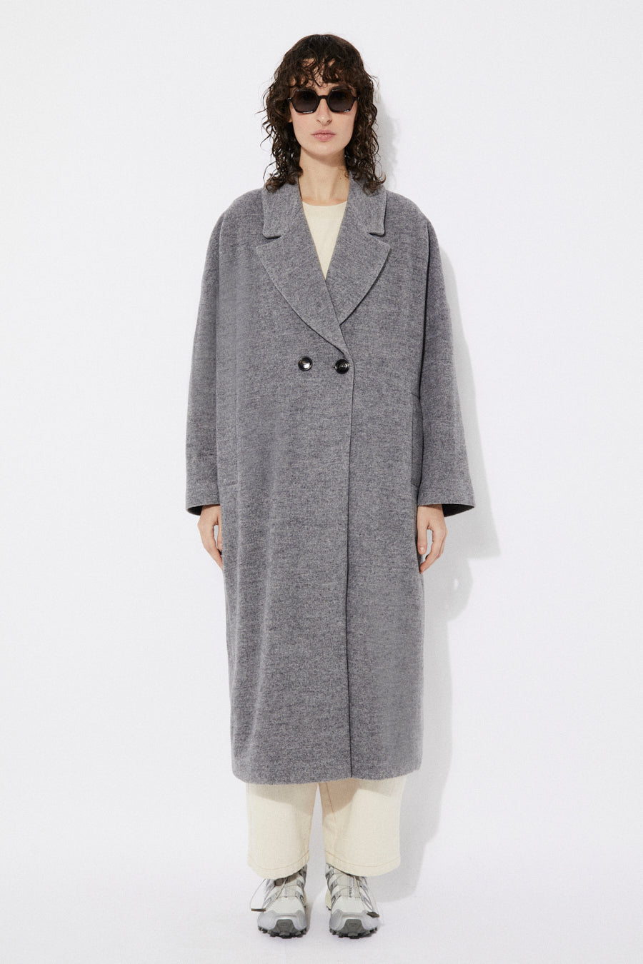 Setut Melange Coat – Rita Row