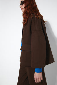 Chaqueta Charm - Choco