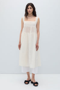 Saint – Flowy Cotton Blend Dress