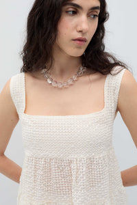 Saint – Flowy Cotton Blend Dress