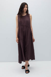 the row brown dress The Row - Women's Oiva Dress - Nut Brown