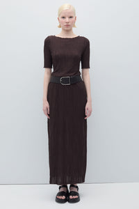 dark brown knitted dress Cocoa Crush Chocolate Sweater Dress | Women's Trendy Dresses