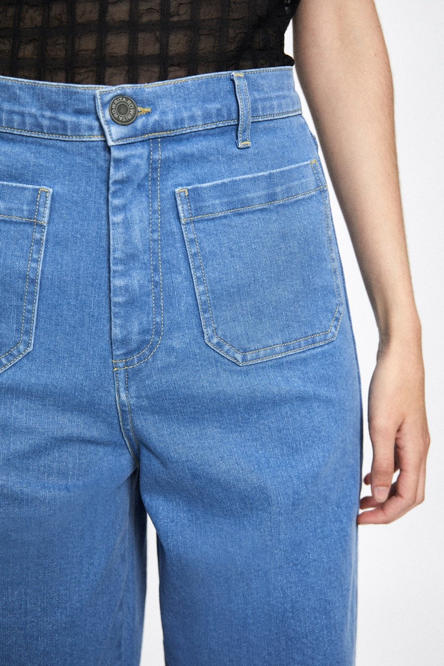Rita Row Luna Straight Denim Jeans Rita Row Luna Straight Denim Jeans