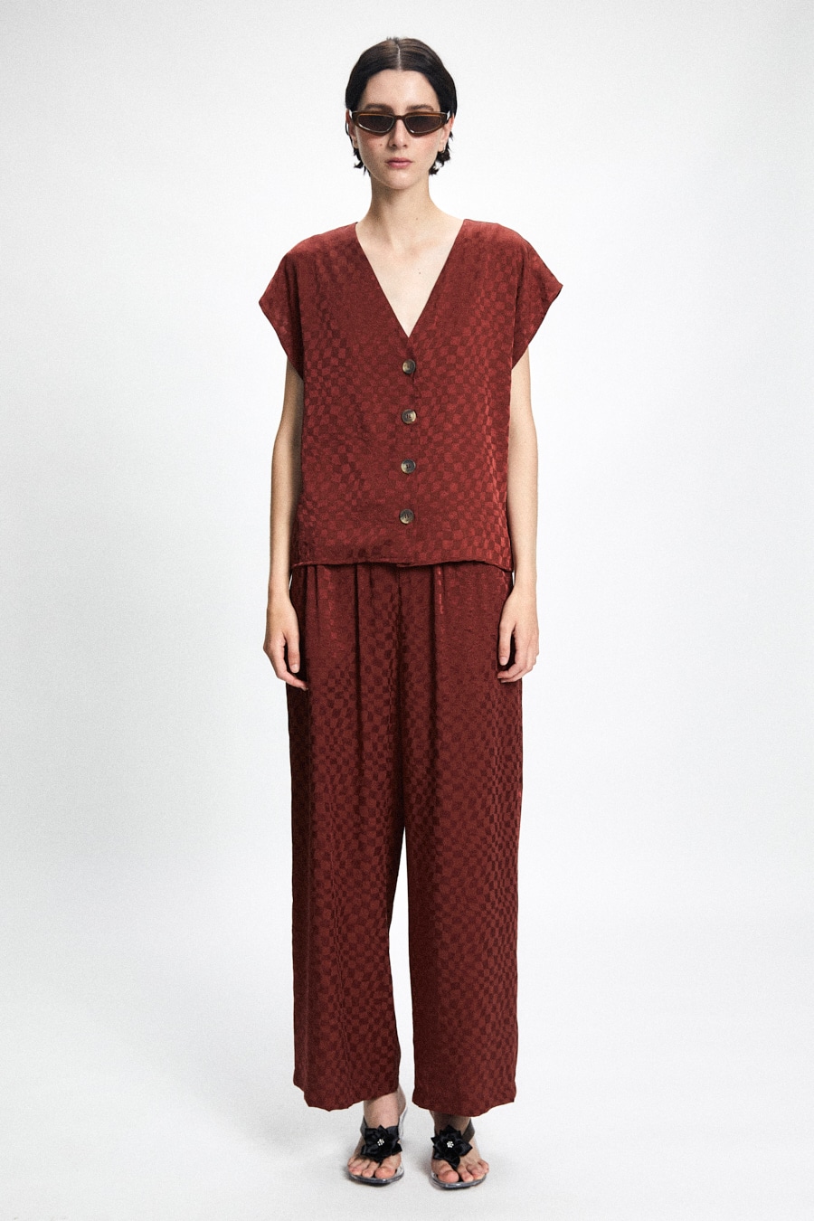 Rita Row Marte Top in Rust Rita Row Marte Top in Rust