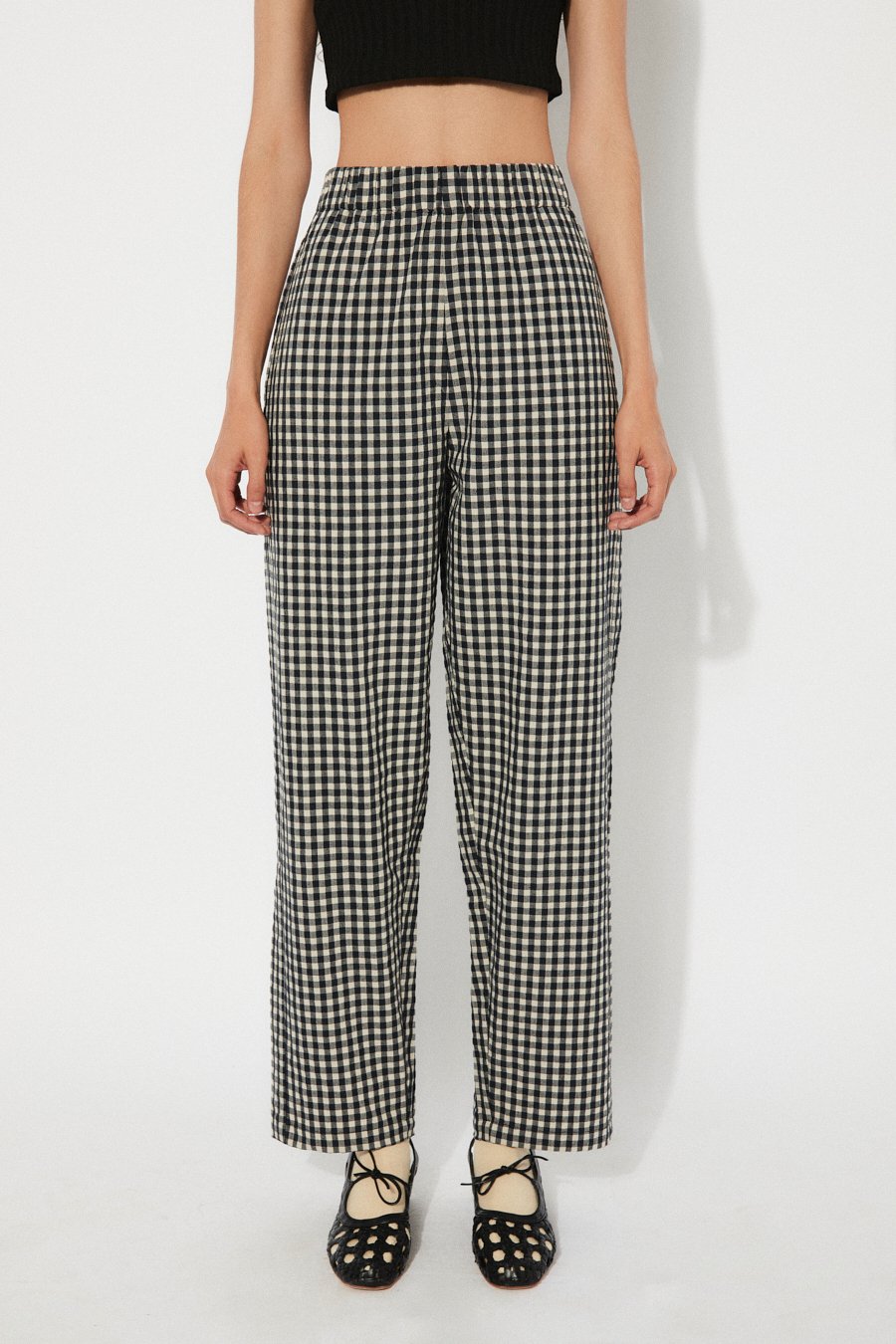 Cep Pants Checkered | Checkered Cotton Pants - Rita Row