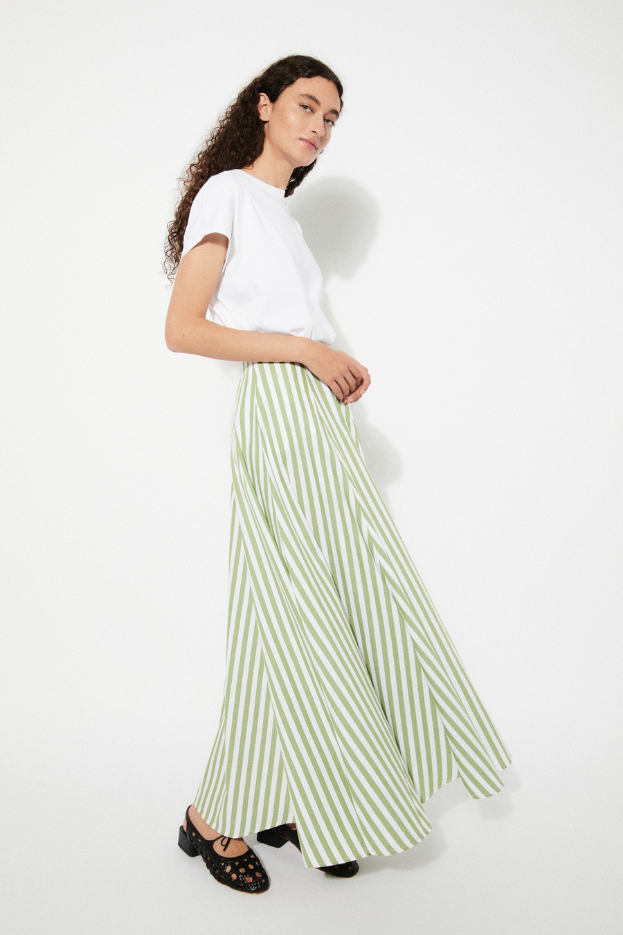 スカート Atelier Edition : 25SS / Wrinkle String Skirt (2colors) Vivien Skirt