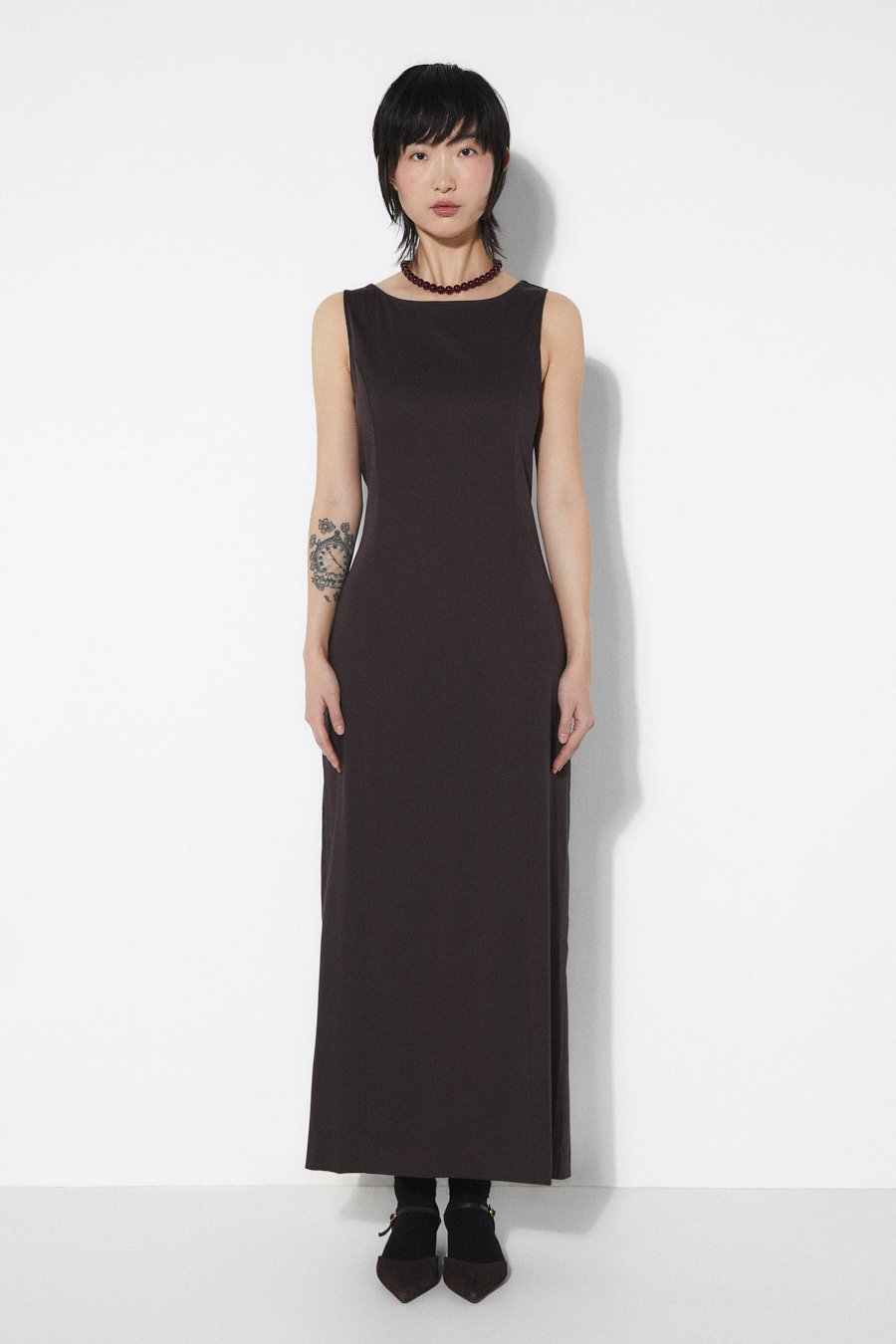 Zero Dress Brown