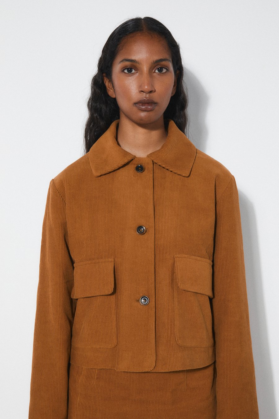 Serge Jacket Ocher