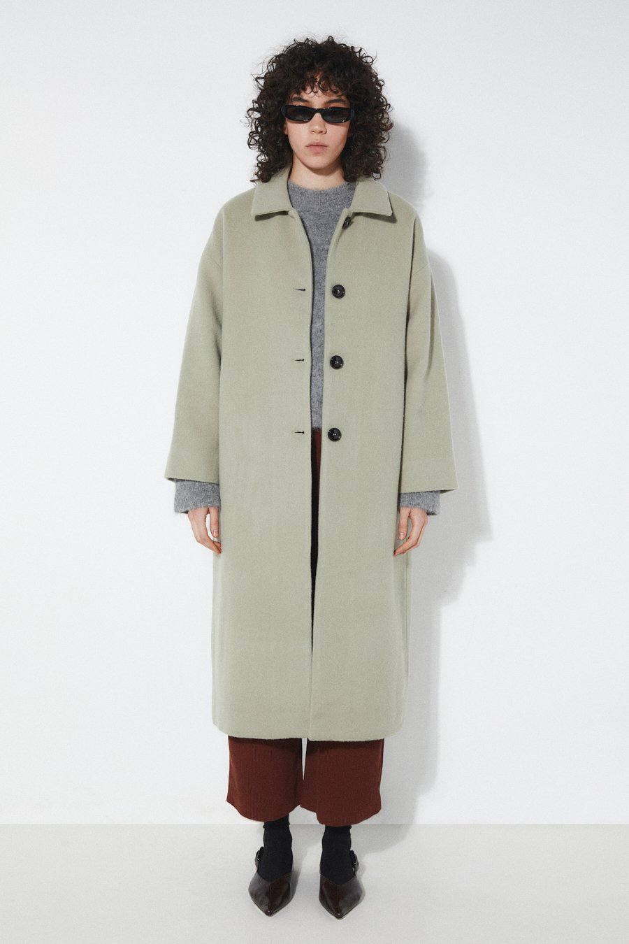 Aline Coat Dirty Green