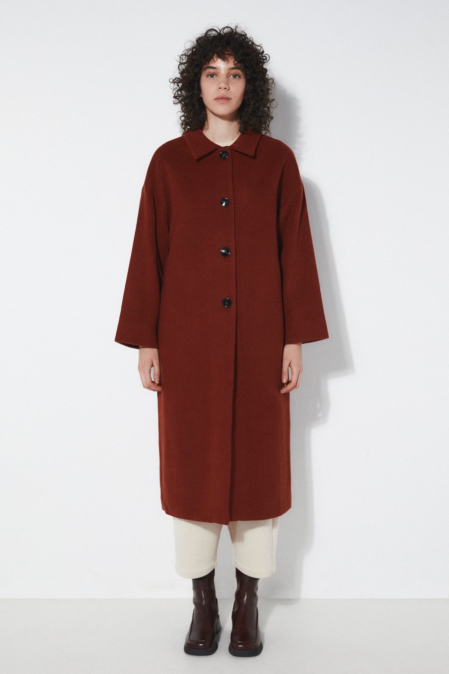 Aline Coat Rust