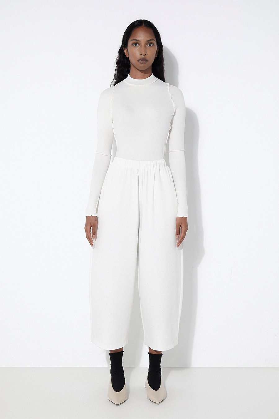 Turin Pants White